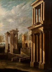 Exterior View of Buildings